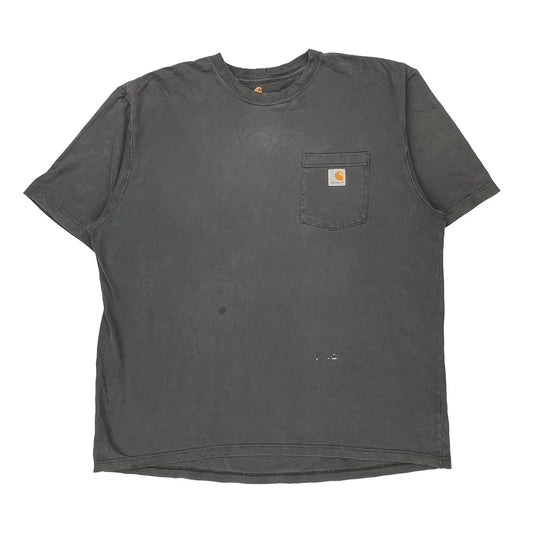 Carhartt T-Shirt - XL Grey Cotton