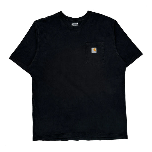 Carhartt T-Shirt - XL Black Cotton
