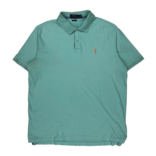 Polo By Ralph Lauren Polo Shirt - Large Green Cotton