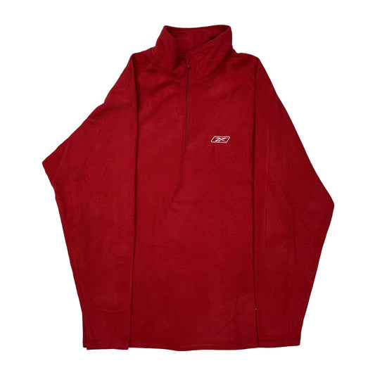 Reebok Fleece - XL Red Polyester