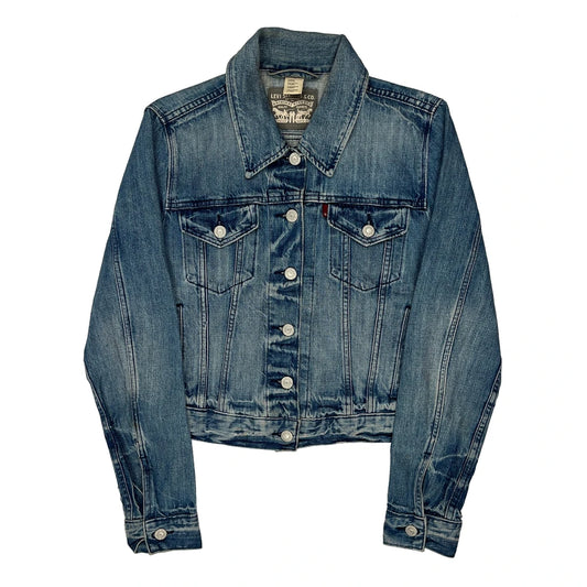 Levis Denim Jacket - Medium Blue Denim