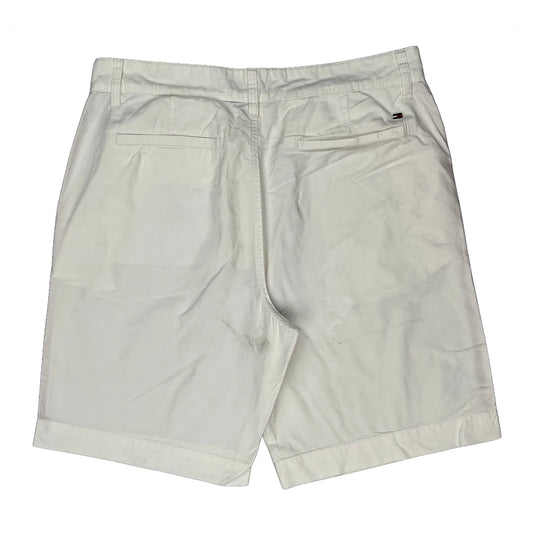 Tommy Hilfiger Chino Shorts - 33W 10L White Cotton