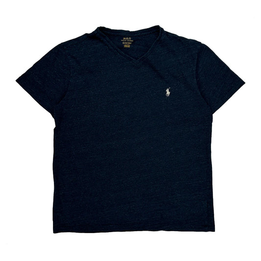 Vintage Polo By Ralph Lauren T-Shirt - Medium Blue Cotton