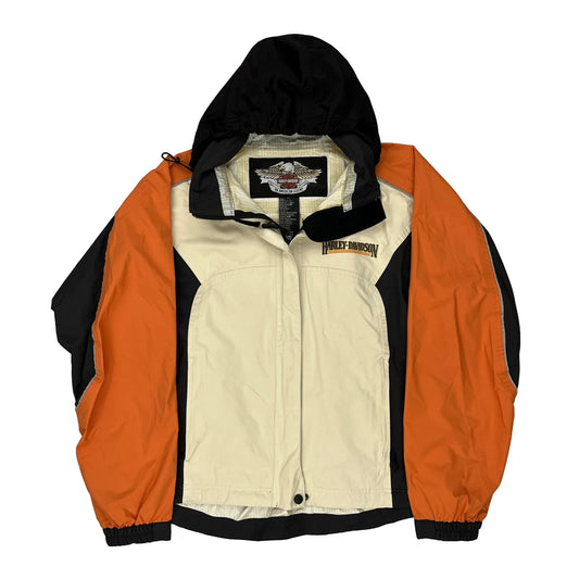 Harley Davidson Jacket - Medium Beige Nylon