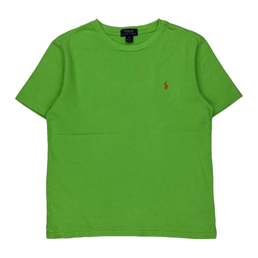 Age 10-12 Polo By Ralph Lauren T-Shirt - Large Green Cotton