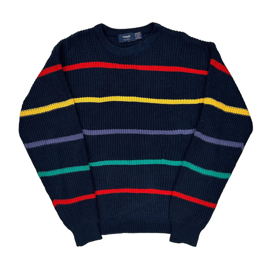 Wrangler Striped Jumper - Medium Multicoloured Acrylic