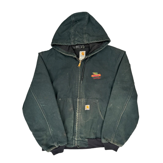 Made In USA Carhartt Jacket - XL Green Cotton