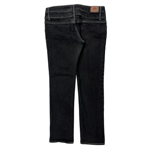 Dickies Skinny Jeans - 32W UK 10 Black Cotton