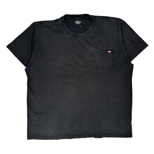 Vintage Dickies T-Shirt - 2XL Black Cotton