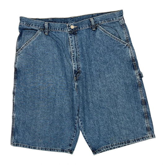 Wrangler Denim Shorts - 37W 10L Blue Denim