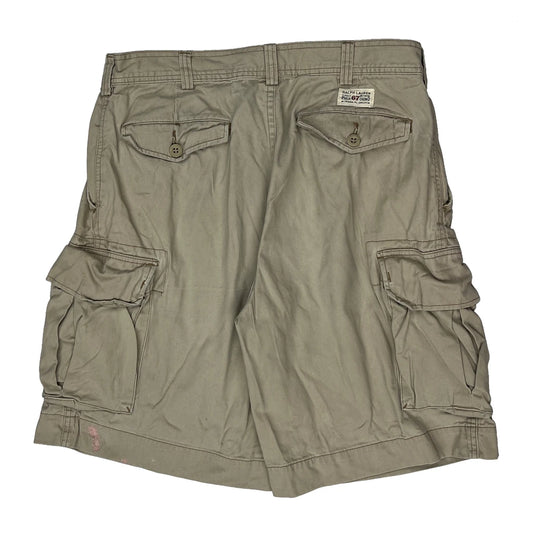 Polo By Ralph Lauren Cargo Shorts - 34W 9L Khaki Cotton