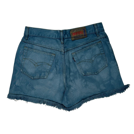 Diesel Denim Shorts - 32W UK 12 Blue Denim