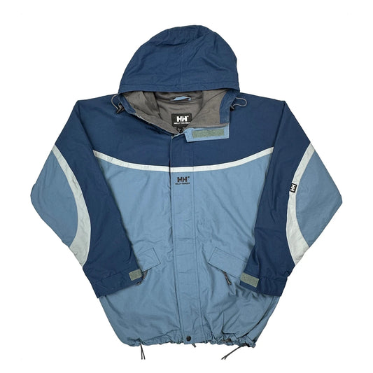 Helly Hansen Windbreaker - Large Blue Polyester