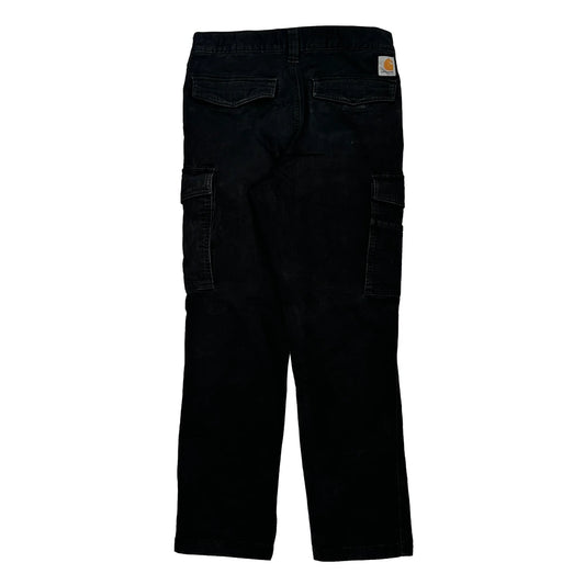 Carhartt Cargo Trousers - 29W 29L Black Cotton