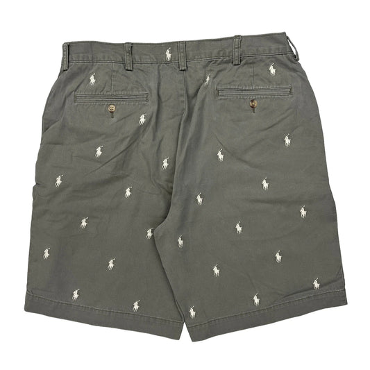 Polo By Ralph Lauren Chino Shorts - 32W 9L Grey Cotton