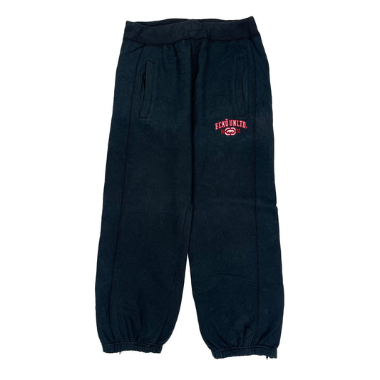 Ecko Unltd Baggy Joggers - Large Black Cotton