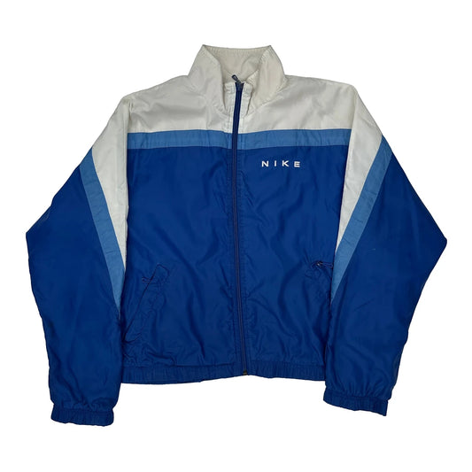 Swoosh Nike Windbreaker - Medium Blue Nylon