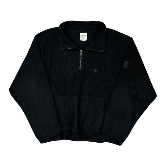 Champion Fleece - Large Black Polyester