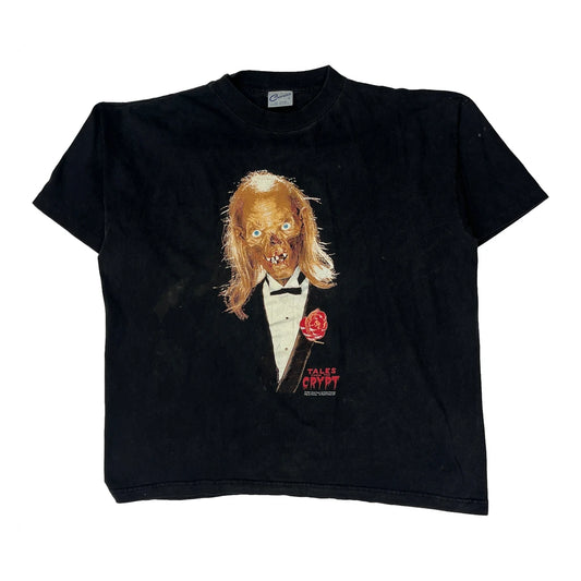 Tales From The Crypt Cronies Graphic T-Shirt - Large Black Cotton