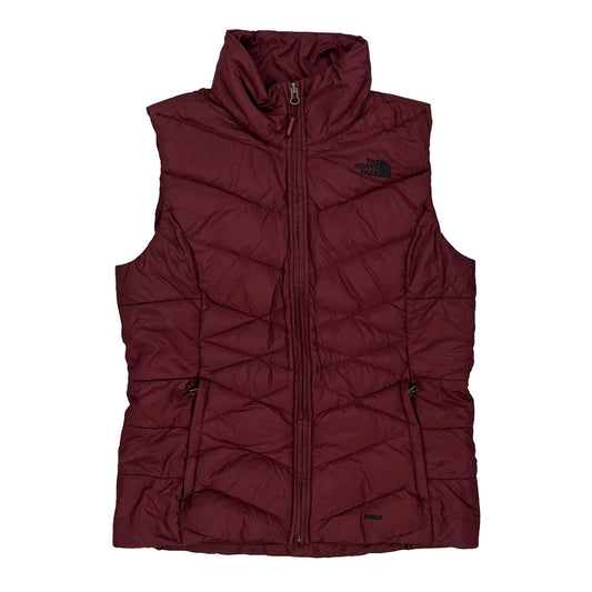 The North Face Gilet - Small Burgundy Polyester