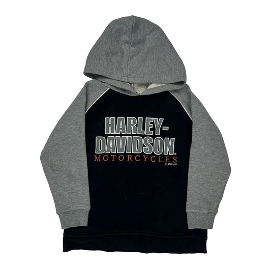 Age 5 Harley Davidson Hoodie - XS Black Cotton Blend
