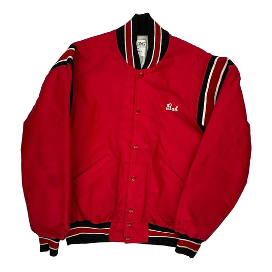 Excalibur Fast Pitch Delong Varsity Jacket - Large Red Polyester