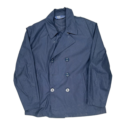 Polo By Ralph Lauren Jacket - XL Navy Cotton