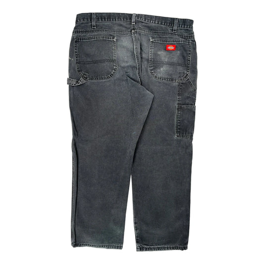 Vintage Dickies Carpenter Trousers - 38W 29L Black Cotton