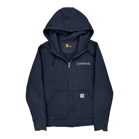 Age 11-12 Carhartt Hoodie - Medium Navy Cotton