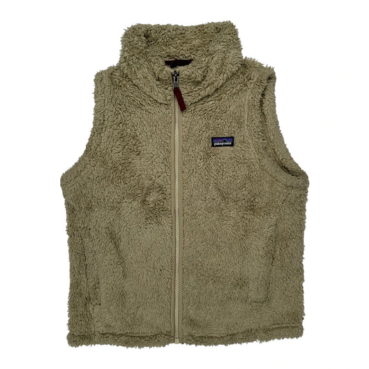 Vintage Age 10 Patagonia Gilet - Medium Beige Polyester