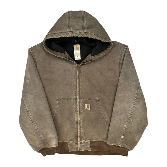 Vintage Carhartt J130 Cht Jacket - XL Brown Cotton