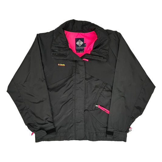 Columbia Ski Jacket - Large Black Polyester