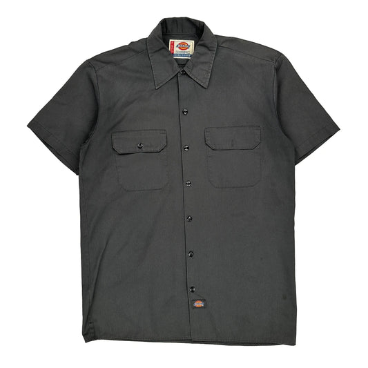 Dickies Short Sleeve Shirt - Medium Grey Polyester Blend