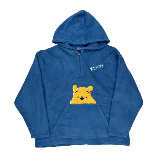 Disney Cartoon Fleece - Large Blue Polyester