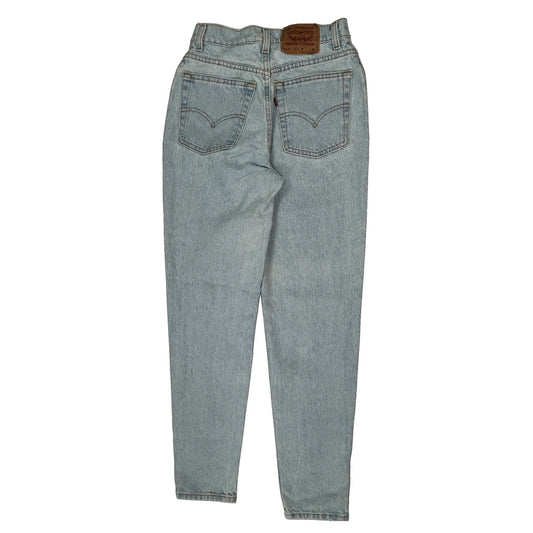 512 Levis Slim Fit Jeans - 26W UK 6 Light Wash Cotton