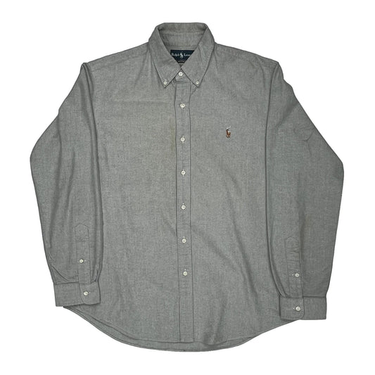 Ralph Lauren Shirt - Large Grey Cotton