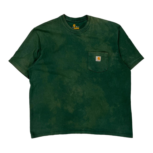 Carhartt T-Shirt - XL Green Cotton