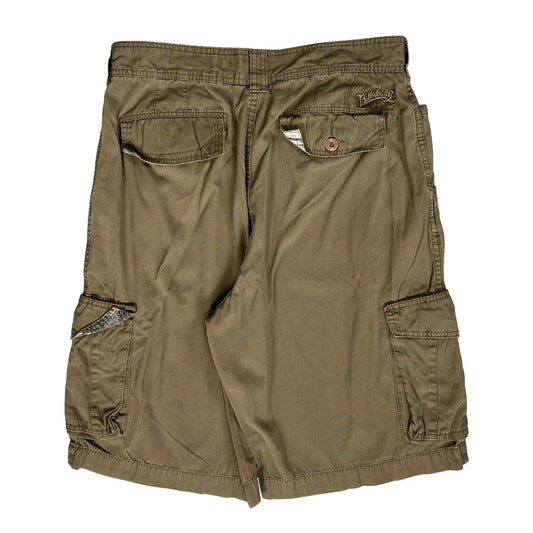 Billabong Cargo Shorts - 32W 11L Khaki Cotton