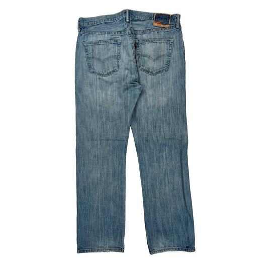Levis 501 Jeans - 35W 32L Light Wash Cotton