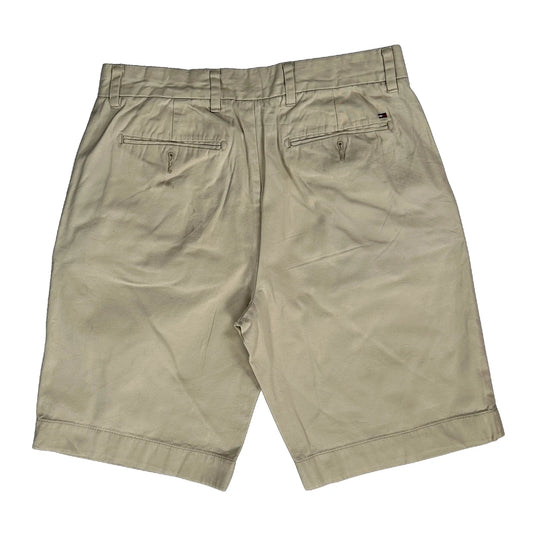 Tommy Hilfiger Chino Shorts - 30W 10L Beige Cotton