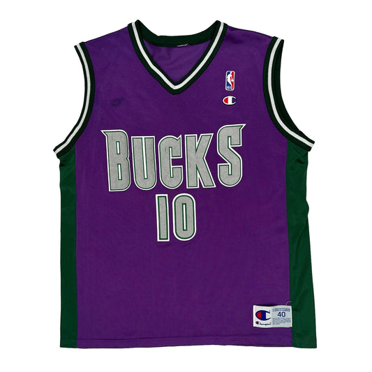 Milwaukee Bucks Champion Nba Jersey - Medium Green Polyester
