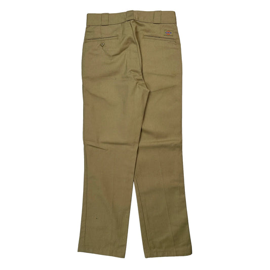 Vintage Dickies Trousers - 30W 32L Khaki Polyester Blend