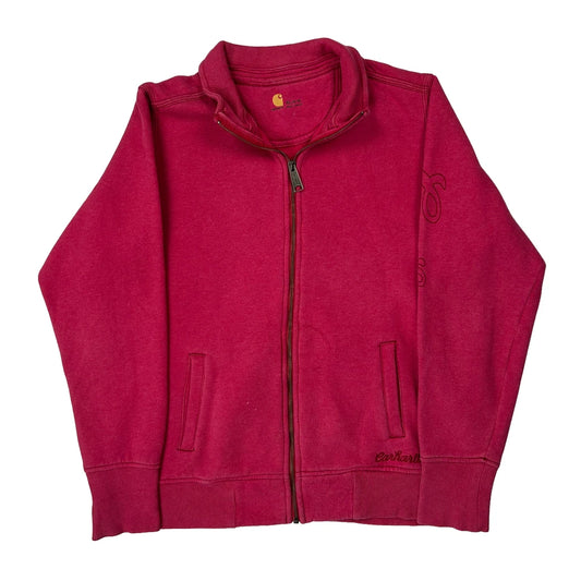 Carhartt Zip Up - XL Red Cotton