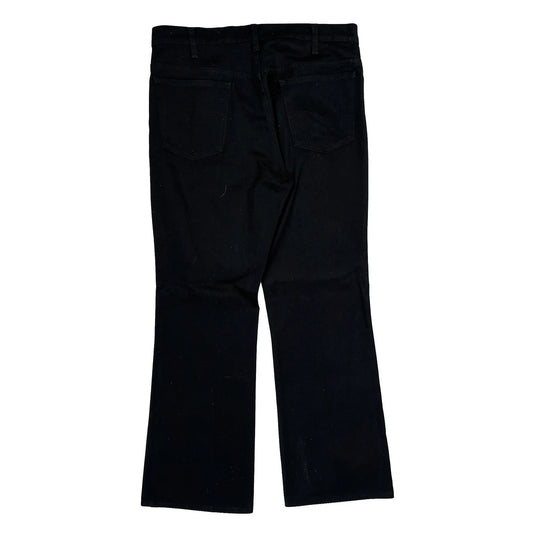 Unbranded Chinos - 34W 31L Black Cotton