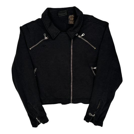 An American Legend Harley Davidson Graphic Jacket - Medium Black Cotton