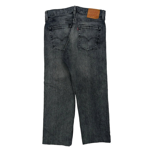 Levis 501 93' Jeans - 32W 26L Grey Denim