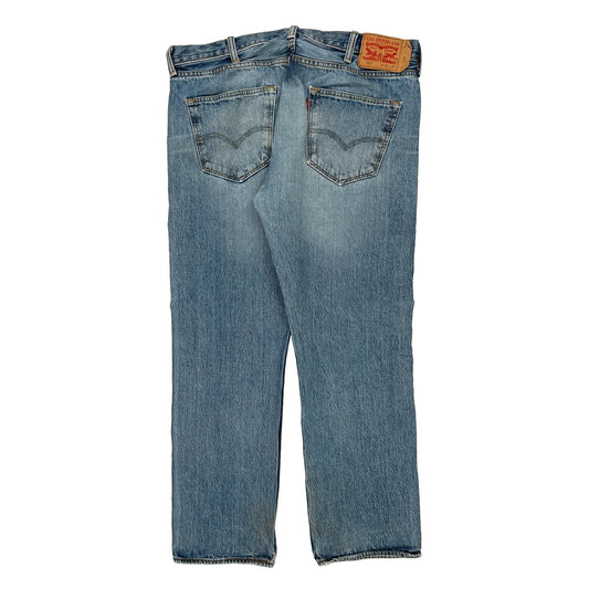 501 Levis Jeans - 38W 30L Light Wash Cotton