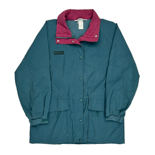 Columbia Jacket - Large Green Nylon