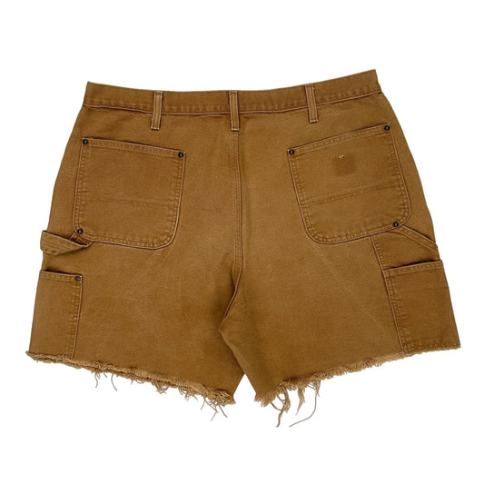 Carhartt Carpenter Shorts - 36W 7L Brown Cotton