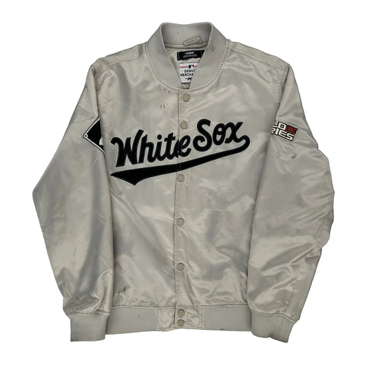 White Sox Mlb Varsity Jacket - XL White Polyester
